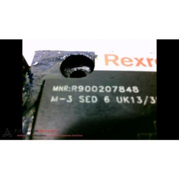 REXROTH R900207848 HYDRAULIC DIRECTIONAL CONTROL VALVE #186792