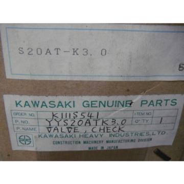 Kawasaki YYS20ATK3.0 Rexroth S20AT-K3.0 Steel Check Valve