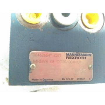 MH3WB06CG20/004M01 REXROTH BOSCH HYDRAULIC VALVE NEW UNUSED SURPLUS  STOCK