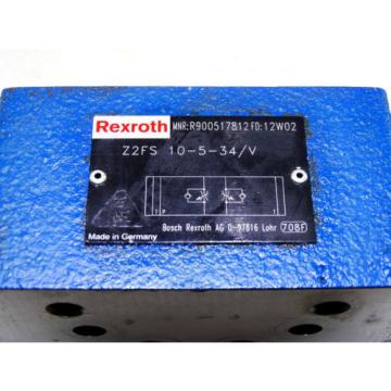 Rexroth Ventil Valve  Z2FS 10-5-34/V   /   R900517812  - invoice