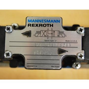 Rexroth 4WE6J61/EG24N9DK24L Hydraulic Directional Valve. - USED