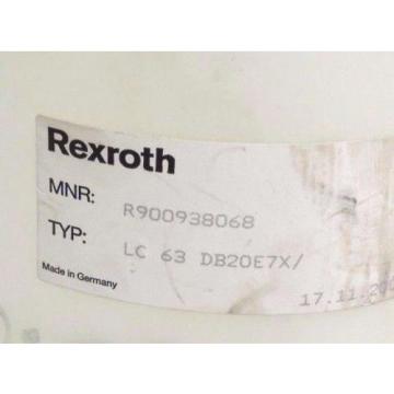 NEW REXROTH R900938068 LOGIC CARTRIDGE LC63DB20E7X