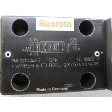 Rexroth 4WRPEH6C3B24L-2X/G24K0/A1M Bosch 0811404602 Rebuilt
