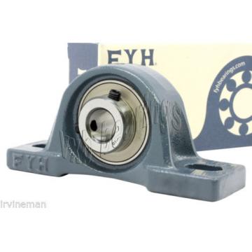 FYH NNU4924 Double row cylindrical roller bearings NNU4924K Bearing NAPK204-12 3/4&#034; Pillow Block with eccentric locking collar 11147