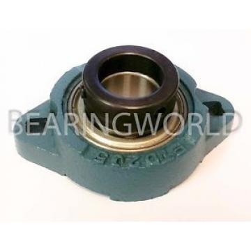 SAFTD206-18 7336BM Single row angular contact ball bearings 66336 DT/DB/DF New 1-1/8&#034; Eccentric Locking Bearing with 2 Bolt Ductile Flange