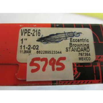 BROWNING NNCF5032V Full row of double row cylindrical roller bearings VPE-216 1” ECCENTRIC BEARING