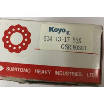 Eccentric NUP18/1320 Single row cylindrical roller bearings Bearing 614 1317 YSX KOYO