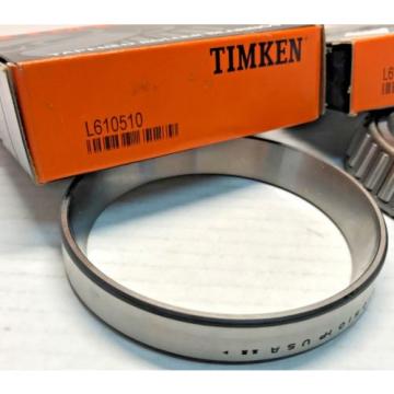  L610549 &amp; L610510 Tapered Roller Bearing w/ Cup &amp; Cone (OEM / NEW)