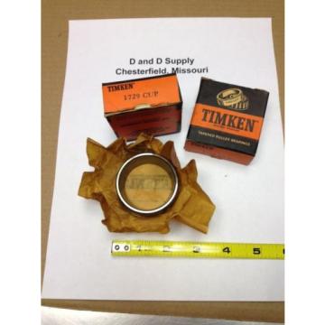  1729 Tapered Roller Bearing Cup New-Old-Stock