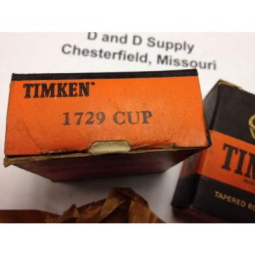 1729 Tapered Roller Bearing Cup New-Old-Stock