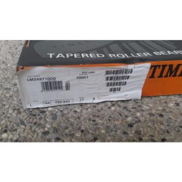  732-542 OA TAPERED ROLLER BEARING LM249710CD