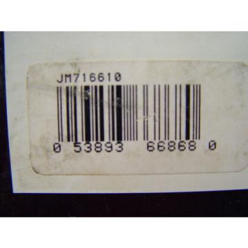  JM716610 Tapered Roller Bearing Outer Race Cup 5.118&#034; OD 0.9449&#034; Width