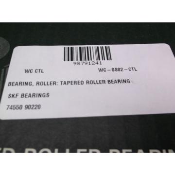  DOUBLE CUP TAPERED ROLLER BEARING 74550/90220 74550-90220 NEW IN BOX