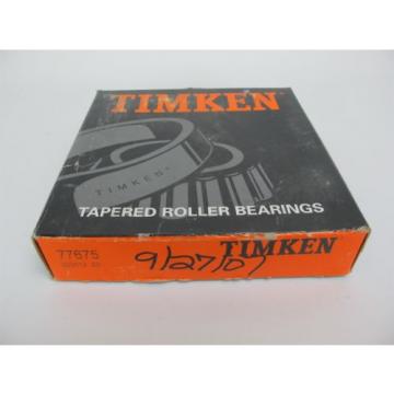  77675 Tapered Roller Bearing Cup Chrome Steel 6.75&#034; OD 1.50 Width