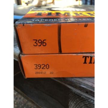 LOT OF 2  TAPERED ROLLER BEARING RACE 396 3920