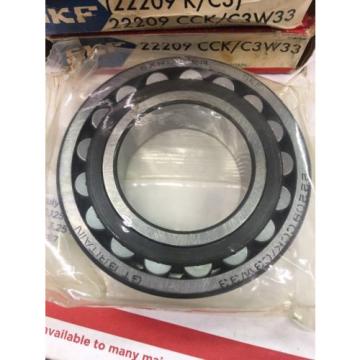  22209 Cck/C3W33 Spherical Roller Bearing - Tapered Bore