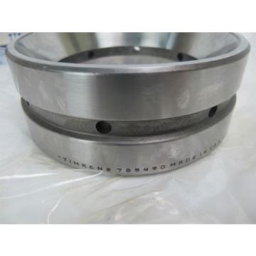  78549D Tapered Roller Bearing Double Cup Steel 5.5&#034; OD 2.0395&#034; Width