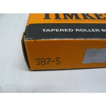 NEW  387-S ROLLER BEARING TAPERED DOUBLE CUP ASSEMBLY