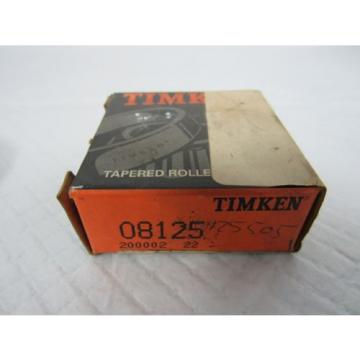  TAPERED ROLLER BEARING 08125
