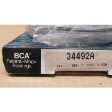 1 NIB FEDERAL MOGUL BCA 34492A 34492 A TAPERED ROLLER BEARING CUP SINGLE CUP