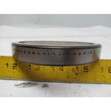  L814710 Tapered Roller Bearing Cup