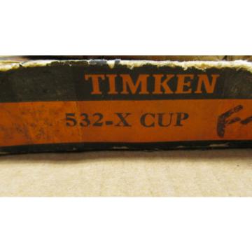 1 NIB  532-X TAPERED ROLLER BEARING CUP OD: 4-1/4&#034; Cup Width: 1-1/8&#034;