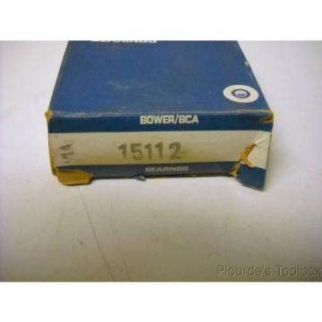 New Bower/BCA 1-1/8&#034; Tapered Roller Bearing Cone Only #15112