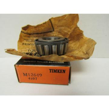  M12649 TAPERED ROLLER BEARING CONE
