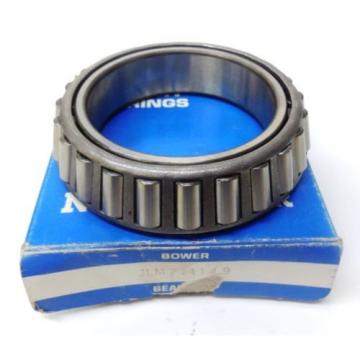 BOWER TAPERED ROLLER BEARING JLM714149 SINGLE CONE STEEL 2.9528&#034; ID 0.9840 W