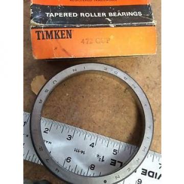 NEW OLD  472 CUP Tapered Roller Bearing Outer Race Cup   BEARING CL