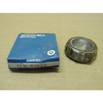 NIB Federal Mogul Bower BCA LM67048 Tapered Roller Bearing LM 67048 Cone  NEW