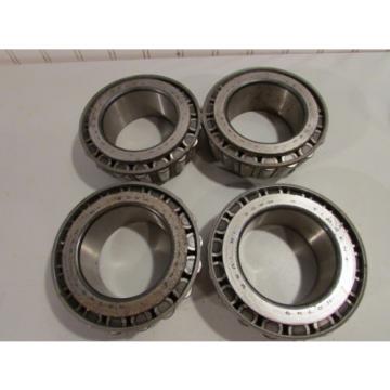  NA749 Taper Roller Bearing Lot of 4. Used.