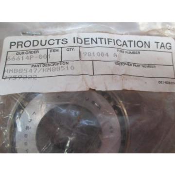 NEW  TAPERED ROLLER BEARING WITH OUTER RACE HM88547 HM88510