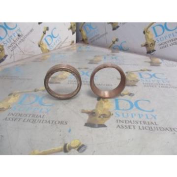   4T-02820 TAPERED ROLLER BEARING CUP LOT OF 2