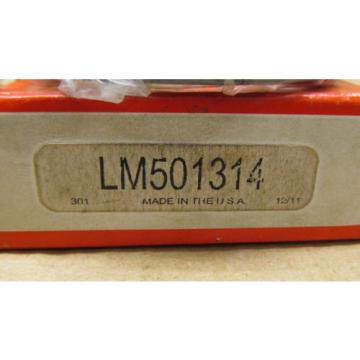 1 NIB  LM501314 TAPERED ROLLER BEARING CUP OD:2-29/32&#034; CUP W: 0.6537&#034;