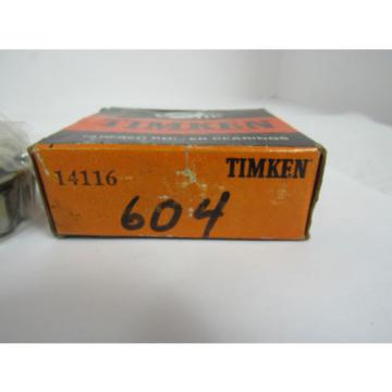  TAPERED ROLLER BEARING 14116