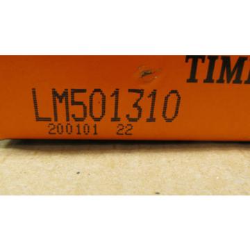 1 NIB  LM501310 TAPERED ROLLER BEARING CUP OD: 2-29/32&#034; CUP WIDTH: 0.58&#034;