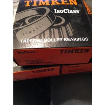  ISOClass 32310-90KA1 Tapered Roller Bearings-New In Box
