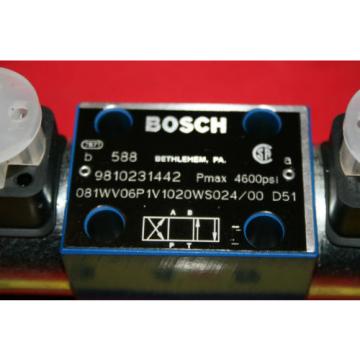 NEW Bosch Rexroth Hydraulic Flow Control Valve 9 810 231 442 9810231442 - BNWOB