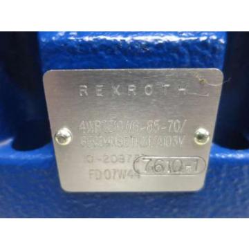 NEW REXROTH 4WRZE10W6-85-70/6E624N9ETK31/A1D3V HYDRAULIC SOLENOID VALVE D518078