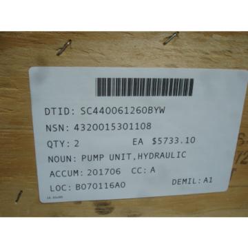NEW Appleton Marine Hydraulic Pump YMD-9357 YMD9357 Bosch Rexroth  Winch AMD1591