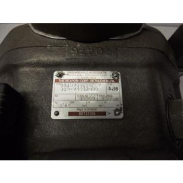 MO-1692, REXROTH AA10VS0100FE/31R-VKC62N00 HYDRAULIC PUMP. 1800 RPM.