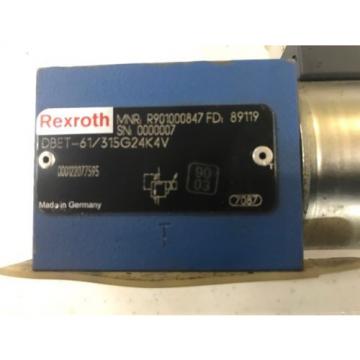 new rexroth Proportional-pressure relief valve  DBET-61/315G24K4V R901000847