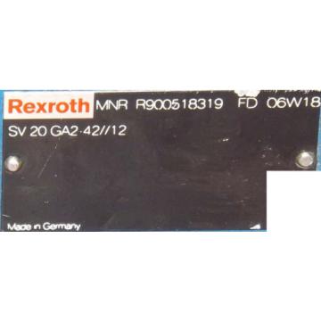 1 NEW REXROTH R9005 18319 PILOT OPERATED CHECK VALVE NNB***MAKE OFFER***