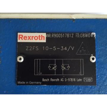 Rexroth Z2FS 10-5-34/V throttle check valve  (H17-TOP)