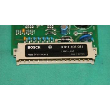 Rexroth, 0 811 405 081, 1M45-0.8A, Bosch Hydraulic Valve Servo Proportional Ampl