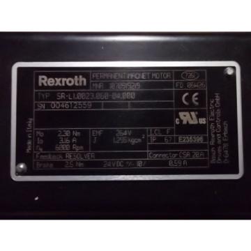 Rexroth SR-L1.0023.060-04.000, Alpha SP075S-SF1-10-111-2 Servomotor, 2,3 Nm