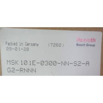 Bosch Rexroth MSK101E-0300-NN-S2-AG2-RNNN Synchron-Servomotor