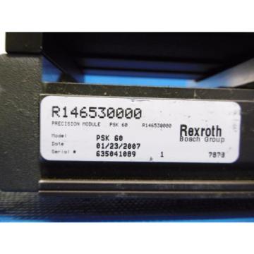 New Rexroth Bosch PSK 60 Servo Motor with 12in Precision Single Axis Positioner