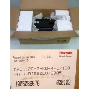 Rexroth MAC112C-0-KD-4-C/130-A-1/DI520LV/S005 Servomotor -unused/OVP-